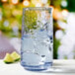Anchor Hocking Brockhill 18 oz. Coastal Blue Cooler Glass - 12/Case