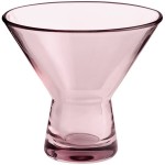 Acopa Pangea 8.5 oz. Mauve Martini Glass - 12/Case Acopa Pangea 8.5 oz. Mauve Martini Glass - 12/Case