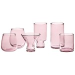Acopa Pangea 8.5 oz. Mauve Martini Glass - 12/Case Acopa Pangea 8.5 oz. Mauve Martini Glass - 12/Case
