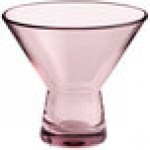 Acopa Pangea 8.5 oz. Mauve Martini Glass - 12/Case Acopa Pangea 8.5 oz. Mauve Martini Glass - 12/Case