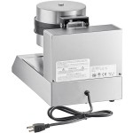 Carnival King WBM13DGT Non-Stick Belgian Waffle Maker with Digital Timer and Temperature Controls - 120V