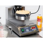 Carnival King WBM13DGT Non-Stick Belgian Waffle Maker with Digital Timer and Temperature Controls - 120V