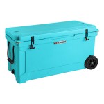 CaterGator CG100BLW Sky Blue 110 Qt. Mobile Rotomolded Outdoor Cooler / Ice Chest CaterGator CG100BLW Sky Blue 110 Qt. Mobile Rotomolded Outdoor Cooler / Ice Chest