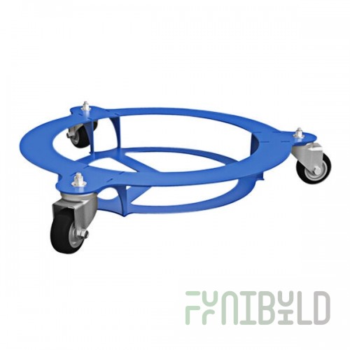 Vestil Steel Keg Transport Dolly with 200 lb. Capacity KT-D-16-200-BL