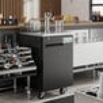Avantco UDD-1-HC Triple Tap Kegerator Beer Dispenser - Black, (1) 1/2 Keg Capacity Avantco UDD-1-HC Triple Tap Kegerator Beer Dispenser - Black, (1) 1/2 Keg Capacity
