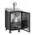 Avantco UDD-1-HC Triple Tap Kegerator Beer Dispenser - Black, (1) 1/2 Keg Capacity Avantco UDD-1-HC Triple Tap Kegerator Beer Dispenser - Black, (1) 1/2 Keg Capacity