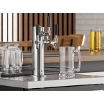 Avantco UDD-1-HC Triple Tap Kegerator Beer Dispenser - Black, (1) 1/2 Keg Capacity Avantco UDD-1-HC Triple Tap Kegerator Beer Dispenser - Black, (1) 1/2 Keg Capacity