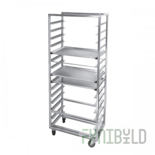 Channel 414S-OR Side Load Stainless Steel Bun Pan Oven Rack - 10 Pan