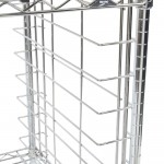 Metro RE3P Portable Wire Prep/Pan Rack (Unassembled) - 21 3/4
