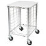 Metro RE3P Portable Wire Prep/Pan Rack (Unassembled) - 21 3/4
