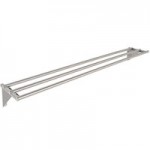 Eagle Group AWTP4 Liquid Propane Four Pan Sealed Well Water Bath Steam Table with Galvanized Legs and Safety Pilot