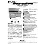 Wolf by Vulcan C72CC-8B24GN Challenger XL Series Natural Gas 72 Wolf by Vulcan C72CC-8B24GN Challenger XL Series Natural Gas 72