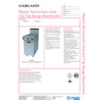 Garland MST6T-E LP Master Sentry Series Liquid Propane Even Heat Hot Top Modular 17