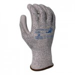 Armor Guys Basetek Hammer Head 4 02-028-XL Salt and Pepper A4 HDPE Gloves with Gray Polyurethane Palm Coating - Extra Large Armor Guys Basetek Hammer Head 4 02-028-XL Salt and Pepper A4 HDPE Gloves with Gray Polyurethane Palm Coating - Extra Large