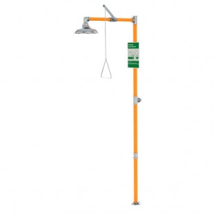 Guardian Equipment G1696 Stainless Steel Free Standing Emergency Shower