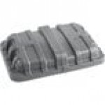 Lavex 16 Cubic Foot Gray Cube Truck Lid Lavex 16 Cubic Foot Gray Cube Truck Lid