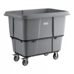 Lavex 16 Cubic Foot Gray Cube Truck Lid Lavex 16 Cubic Foot Gray Cube Truck Lid