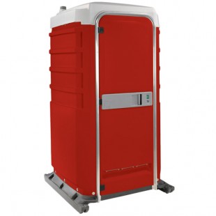 PolyJohn FS3-1013 Fleet Red Premium Portable Restroom - Assembled PolyJohn FS3-1013 Fleet Red Premium Portable Restroom - Assembled