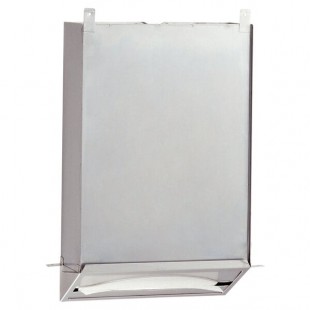 Bobrick B-318 Recessed C Fold or Multifold Paper Towel Dispenser Bobrick B-318 Recessed C Fold or Multifold Paper Towel Dispenser