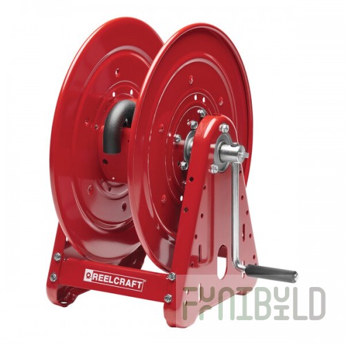 Reelcraft CA32106 L Series 30000 Low Pressure Premium-Duty Hand Crank Hose Reel for 1/2
