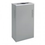 Ex-Cell Kaiser RC-KD17-P BT-HMG Black Tie Kaleidoscope Hammered Gray 17 Gallon Rectangular Paper Receptacle Ex-Cell Kaiser RC-KD17-P BT-HMG Black Tie Kaleidoscope Hammered Gray 17 Gallon Rectangular Paper Receptacle