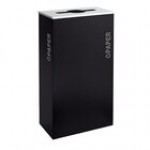 Ex-Cell Kaiser RC-KD17-P BT-HMG Black Tie Kaleidoscope Hammered Gray 17 Gallon Rectangular Paper Receptacle Ex-Cell Kaiser RC-KD17-P BT-HMG Black Tie Kaleidoscope Hammered Gray 17 Gallon Rectangular Paper Receptacle