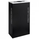 Ex-Cell Kaiser RC-KD17-P BT-HMG Black Tie Kaleidoscope Hammered Gray 17 Gallon Rectangular Paper Receptacle Ex-Cell Kaiser RC-KD17-P BT-HMG Black Tie Kaleidoscope Hammered Gray 17 Gallon Rectangular Paper Receptacle