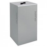 Ex-Cell Kaiser RC-KD17-P BT-HMG Black Tie Kaleidoscope Hammered Gray 17 Gallon Rectangular Paper Receptacle Ex-Cell Kaiser RC-KD17-P BT-HMG Black Tie Kaleidoscope Hammered Gray 17 Gallon Rectangular Paper Receptacle