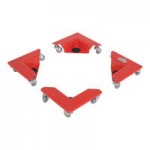 Vestil Aluminum Corner Mover Dolly CMD-A-200-4PK - 800 lb. Capacity - 4/Pack Vestil Aluminum Corner Mover Dolly CMD-A-200-4PK - 800 lb. Capacity - 4/Pack