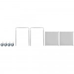 Regency Stainless Steel Two Shelf Utility Cart - 24