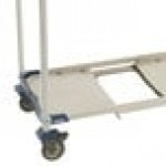 Metro PR48VX4-XDR MetroMax i Mobile Four Tier Tray / Steam Pan Drying Rack with Drip Tray - 24 Metro PR48VX4-XDR MetroMax i Mobile Four Tier Tray / Steam Pan Drying Rack with Drip Tray - 24