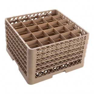 Vollrath TR6BBBBB Traex® Full-Size Beige 25-Compartment 11