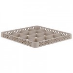 Vollrath CR8 Traex® 16 Compartment Beige Full-Size Closed Wall 3 1/4