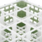 Vollrath 52732 Signature Full-Size Light Green 16-Compartment 9 15/16