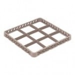 Vollrath TRF-32 Traex® Full-Size Beige 9 Compartment Glass Rack Extender