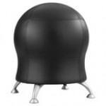 Safco 4750BL Zenergy Black Nylon Ball Chair Safco 4750BL Zenergy Black Nylon Ball Chair