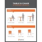 Safco 4750BL Zenergy Black Nylon Ball Chair Safco 4750BL Zenergy Black Nylon Ball Chair