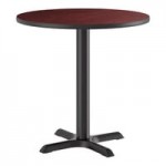 Lancaster Table & Seating Mahogany Finish Wood School House Chair Lancaster Table & Seating Mahogany Finish Wood School House Chair