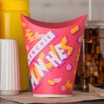 Solo GF35-00645 Eco-Forward Munchie Cup 3.5 oz. Grease-Resistant Paper Container - 1,000/Case Solo GF35-00645 Eco-Forward Munchie Cup 3.5 oz. Grease-Resistant Paper Container - 1,000/Case
