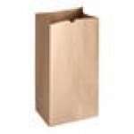 Choice Heavy Duty 25 lb. Shorty Extra Heavy-Duty Natural Kraft Bag - 400/Case Choice Heavy Duty 25 lb. Shorty Extra Heavy-Duty Natural Kraft Bag - 400/Case