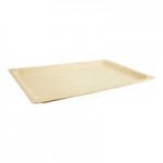 Front of the House Servewise 3 oz. Compostable Wood Slanted Cup - 200/Case