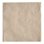 EcoChoice 1-Ply Natural Kraft Beverage / Cocktail Napkin - 4,000/Case