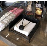 EcoChoice 1-Ply Natural Kraft Beverage / Cocktail Napkin - 4,000/Case