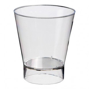 Solia Athos 1.7 oz. Clear Plastic Mini Cup - 200/Case Solia Athos 1.7 oz. Clear Plastic Mini Cup - 200/Case