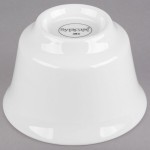 Libbey Slenda 8 oz. Royal Rideau White Porcelain Bouillon - Sample