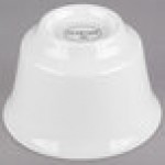 Libbey Slenda 8 oz. Royal Rideau White Porcelain Bouillon - Sample