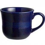 Acopa Capri 4.5 oz. Deep Sea Cobalt Stoneware Fruit Bowl / Monkey Dish - 48/Case