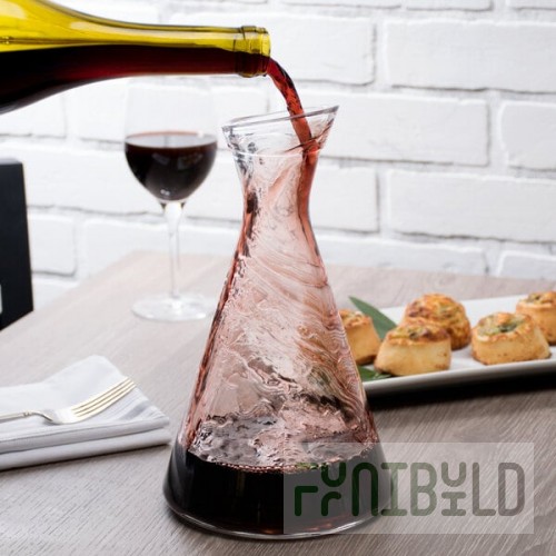 Stolzle Pisa from Global Tableware Collective 35 oz. Carafe with Pour Line - 6/Case