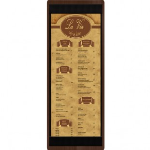 Menu Solutions WDSTR-BD Walnut 4 1/4