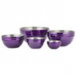 Vollrath 4659165 Double Wall Round Beehive 3.4 Qt. Serving Bowl - Passion Purple Vollrath 4659165 Double Wall Round Beehive 3.4 Qt. Serving Bowl - Passion Purple